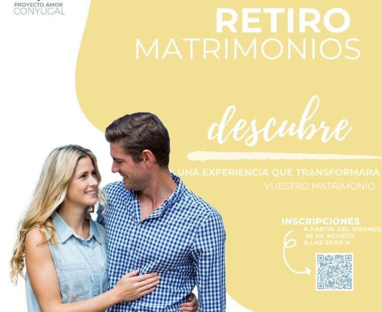 Retiro para Matrimonios – Proyecto Amor Conyugal